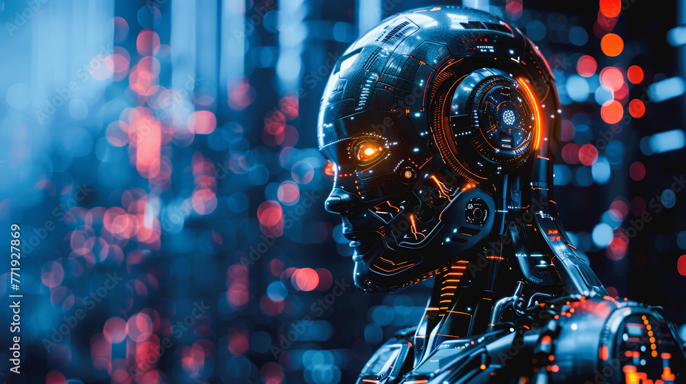 AI Artificial Intelligence chipset on circuit board in futuristic concept suitable for future technology artwork,AI hardware Web Banner Abstract background, Vector illustration AI Artificial Intelligence chipset on circuit board in futuristic concept suitable for future technology artwork,AI hardware Web Banner Abstract background, Vector illustration