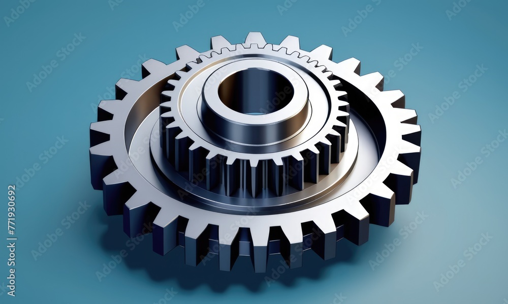a low-poly design of machine gears, showcasing intricate details with polygonal elements a low-poly design of machine gears, showcasing intricate details with polygonal elements
