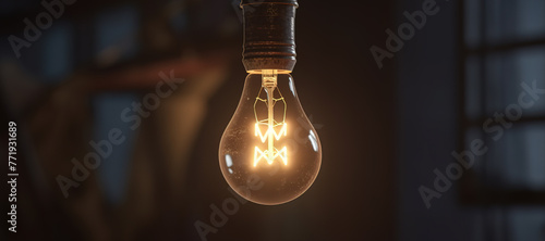 light bulb, lamp, dim 52 photo