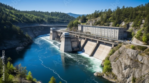 Nature s Collaboration with Technology Hydroelectricity 
