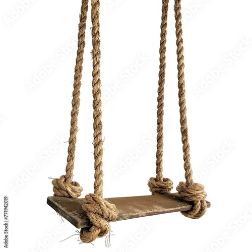 rope on a wooden board illustration png isolated on white background