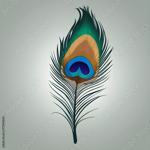 Feather pattern design