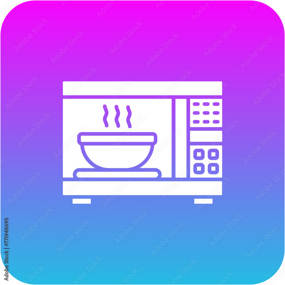 Heating food Icon Heating food Icon