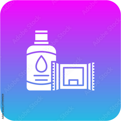 Makeup remover Icon