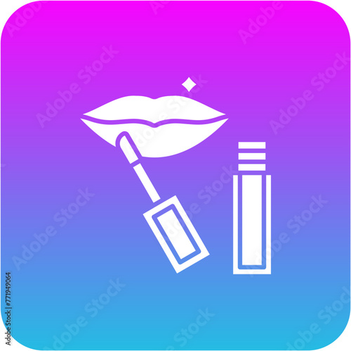 Lip makeup Icon