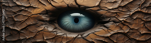 mysterious eye, wood texture, wooden surface, strict wood, wooden table, background screen saver wallpaper, strict style, cracks cracks sinister mysterious surface texture, ultra-wide HD