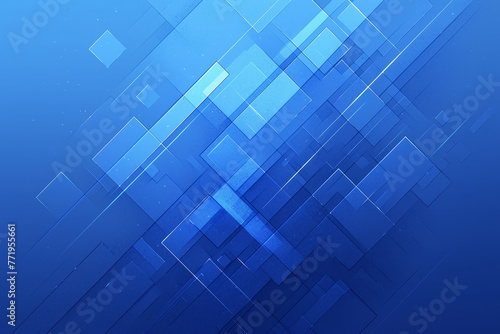 Blue geometric pattern gradient abstract background image