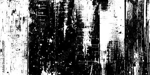 Dust and scratches frame of White Grainy Texture On Black Background. Dust Overlay Texture. Noise Particles. Rough Grunge Shabby Scratched Torn Dust Texture. Distressed Overlay Surface texture	
