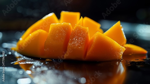 Wet Mango Fresh Slice