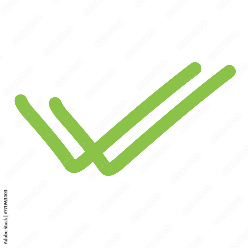 Green check mark icon