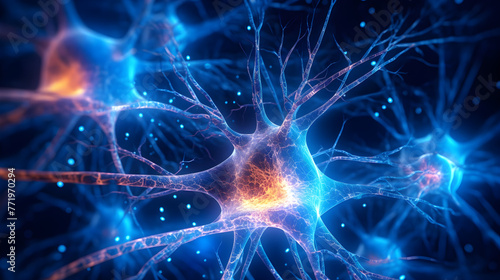 neurons and neural connections neuronal activity in the brain.