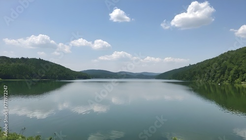 Scenic view of Lake