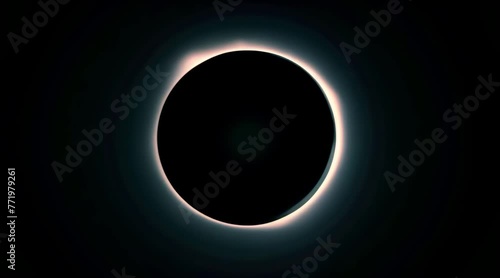 Solar eclipse (mov) made with Ai generative technology