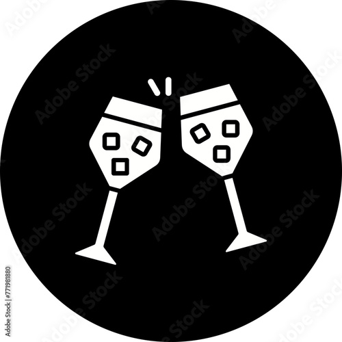Juice glasses Icon