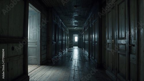 A narrow hallway lined with doors that seem to lead nowhere  and a chilling draft that whispers names Generative AI