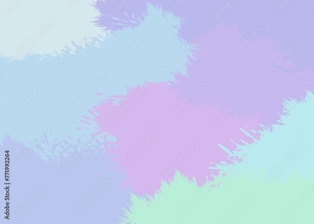 Pastel-colored abstract wallpapers
