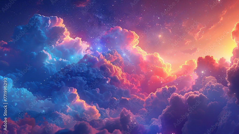 Stunning digital art of the most beautiful cloud in the universe