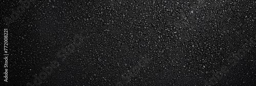 black asphalt texture road surface, background, texture of rough asphalt, black concrete floor textured background,copy space, black wall background, banner photo