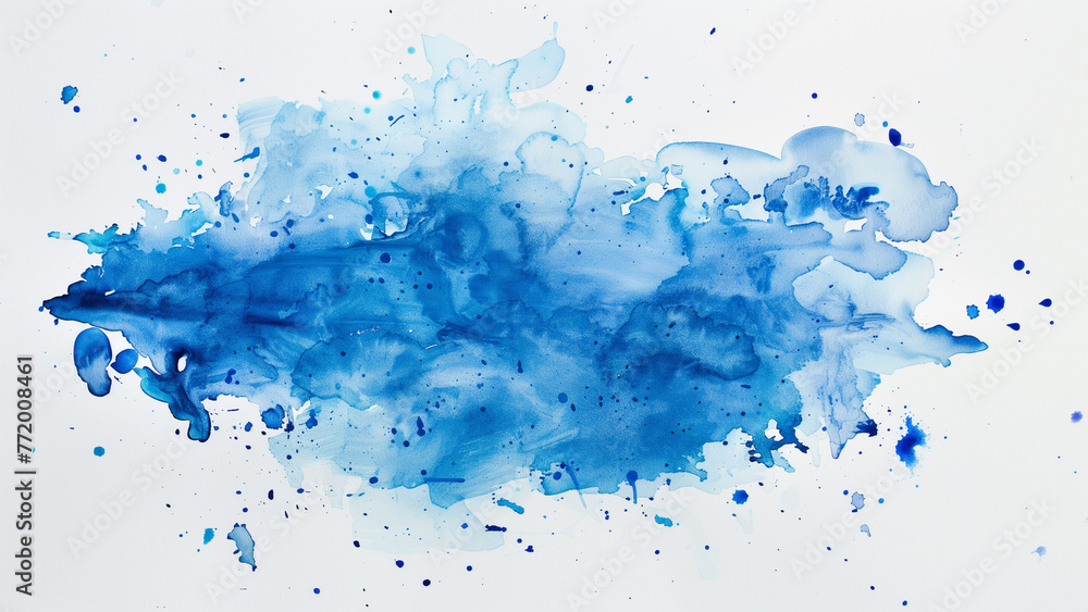 Azure Artistry: A Watercolor Splash of Blue Azure Artistry: A Watercolor Splash of Blue