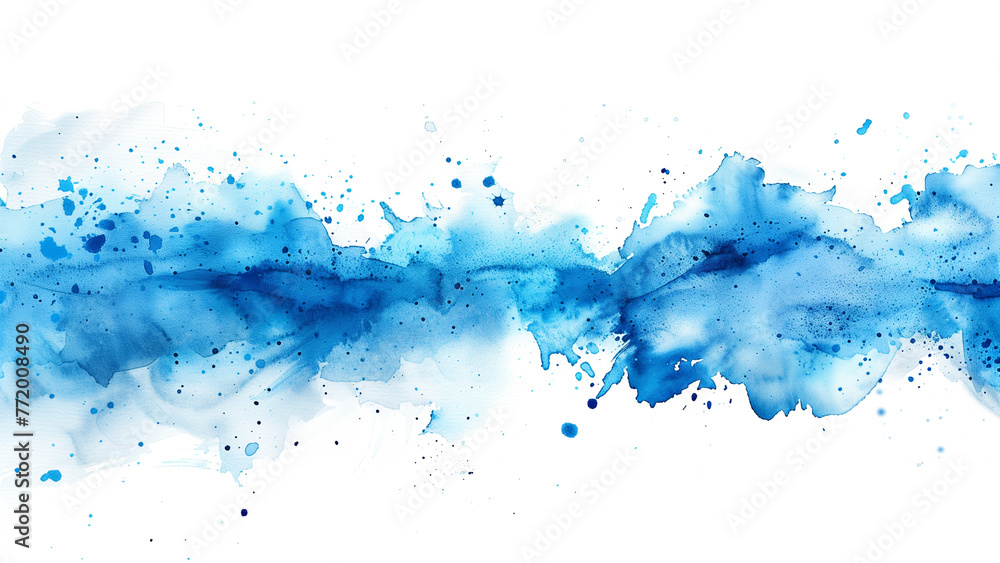 Azure Artistry: A Watercolor Splash of Blue Azure Artistry: A Watercolor Splash of Blue