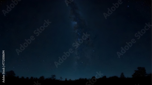 starry, unclouded night sky. Various media