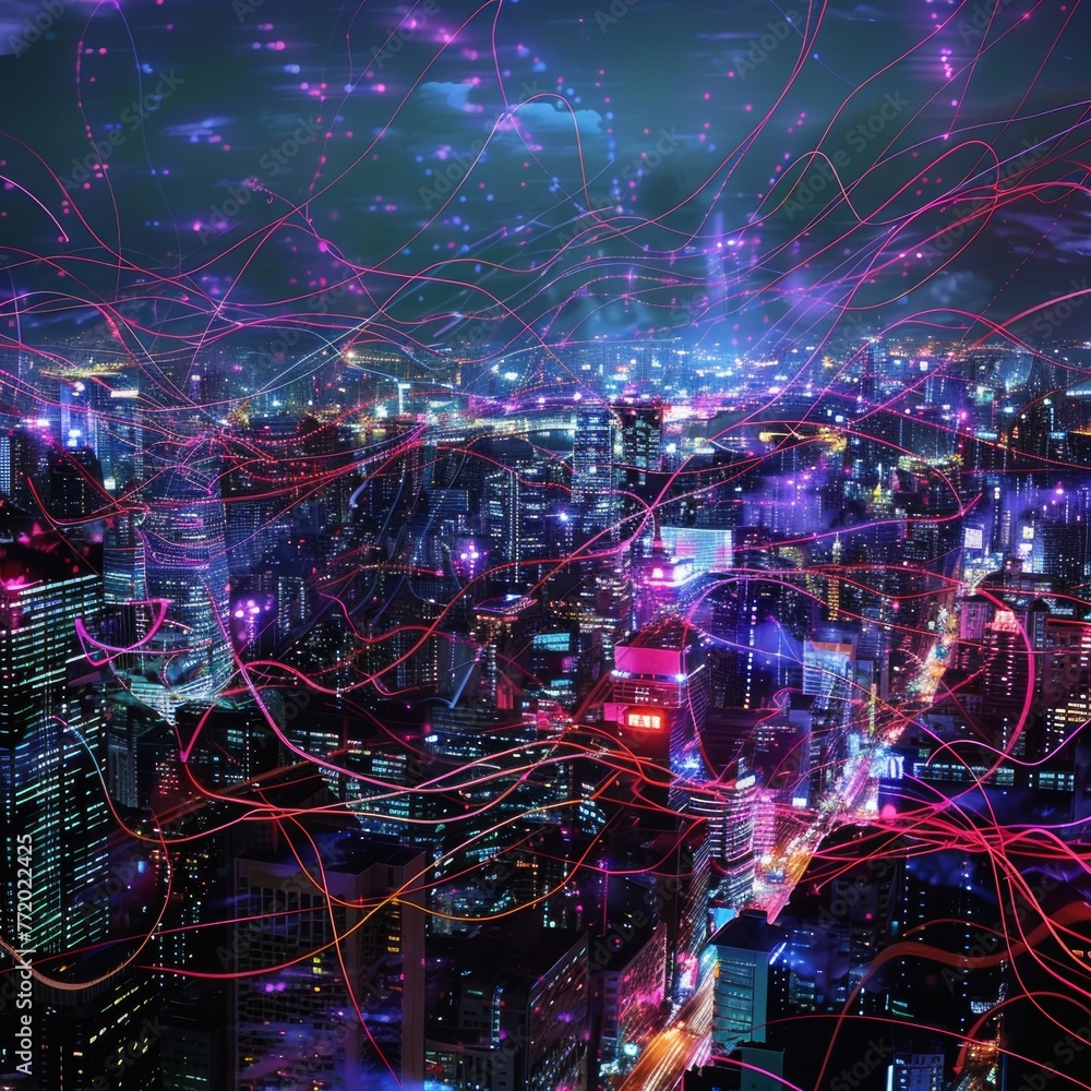 5G networks visualized as the worlds lifelines