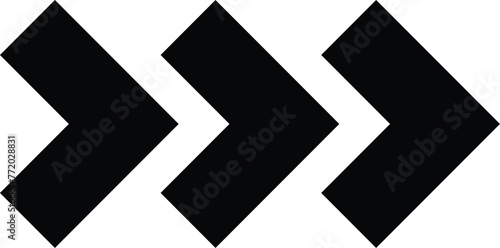 Arrow icon. Set black arrows symbols. Blend effect. Vector isolated on white background	
