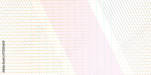Abstract colorful stroke lines and geometric design and modern grid background . Beautiful turquoise tulle fabric on colorful line background .digital frequency track equalizer vector illustration .