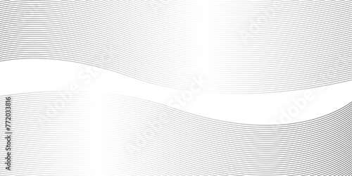 Abstract White and gray wavy lines and geometric design and modern grid background . Beautiful turquoise tulle fabric on white background .digital frequency track equalizer vector illustration .