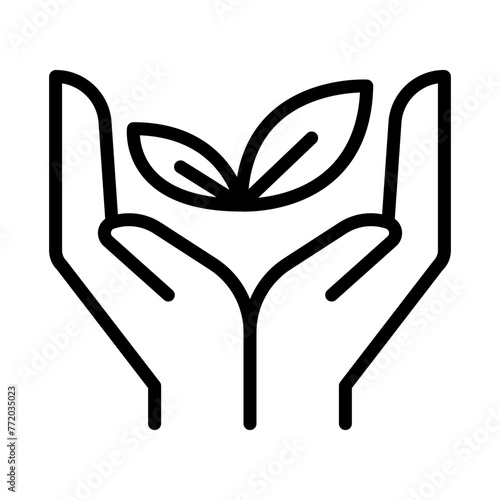 Nature conservation icon