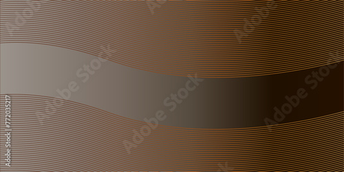 Abstract brown wavy lines and geometric design and modern grid background . Beautiful turquoise tulle fabric on brown background .digital frequency track equalizer vector illustration .