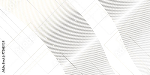 Abstract White and gray wavy lines and geometric design and modern grid background . Beautiful turquoise tulle fabric on white background .digital frequency track equalizer vector illustration .