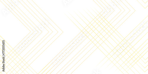 Abstract yellow tringle shape stroke lines and geometric design and modern grid background . Beautiful turquoise tulle fabric on line background .digital frequency track equalizer vector .