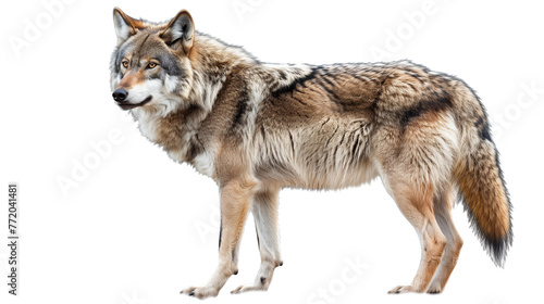 A wolf, isolated on a transparent background © Art is Magic