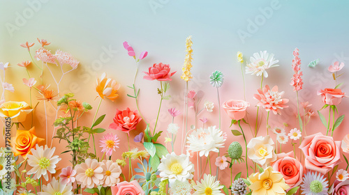 Springtime Paper Flower Artistry