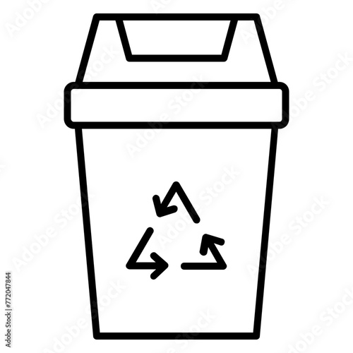 Recyclie bin 