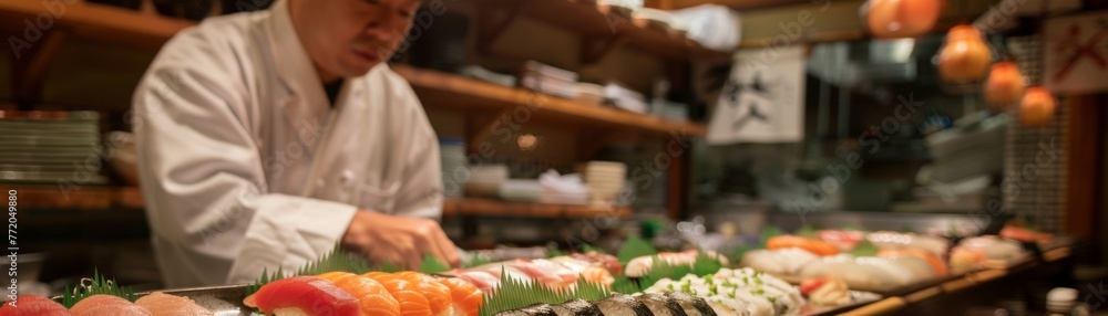 Asias influence on sushi cuisine