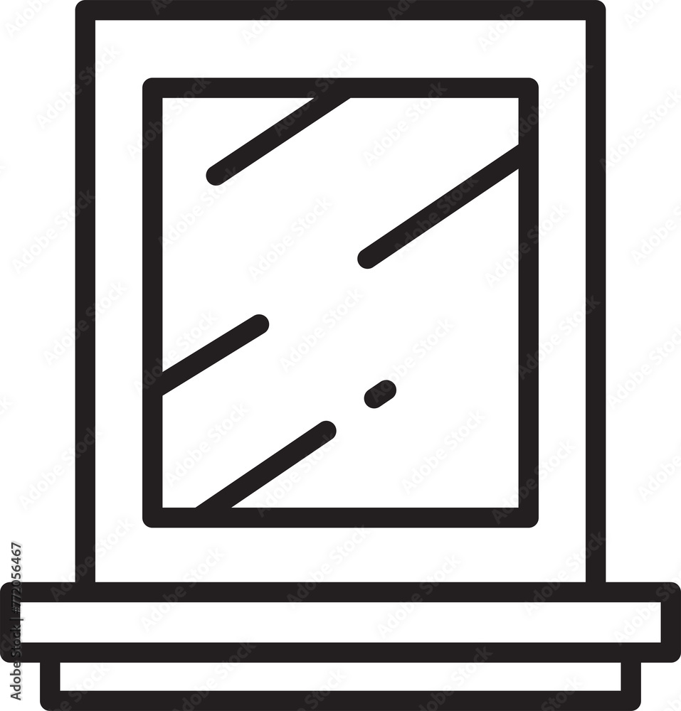 Window Line Icon Window Line Icon