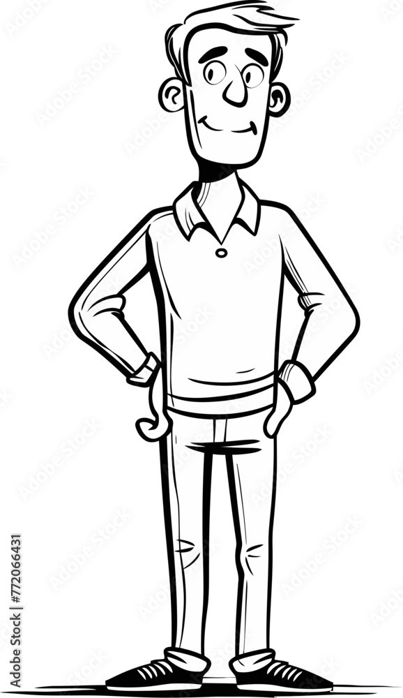 From Sketch to Screen Male Vector Portraits From Sketch to Screen Male Vector Portraits