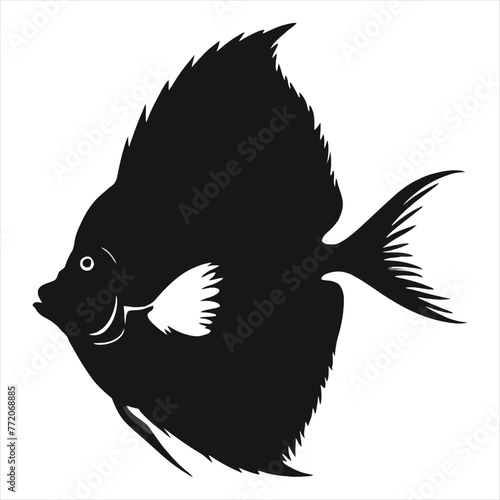 Angelfish Silhouette