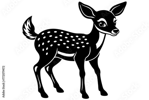  baby-deer-vector-illustration- © Kanay