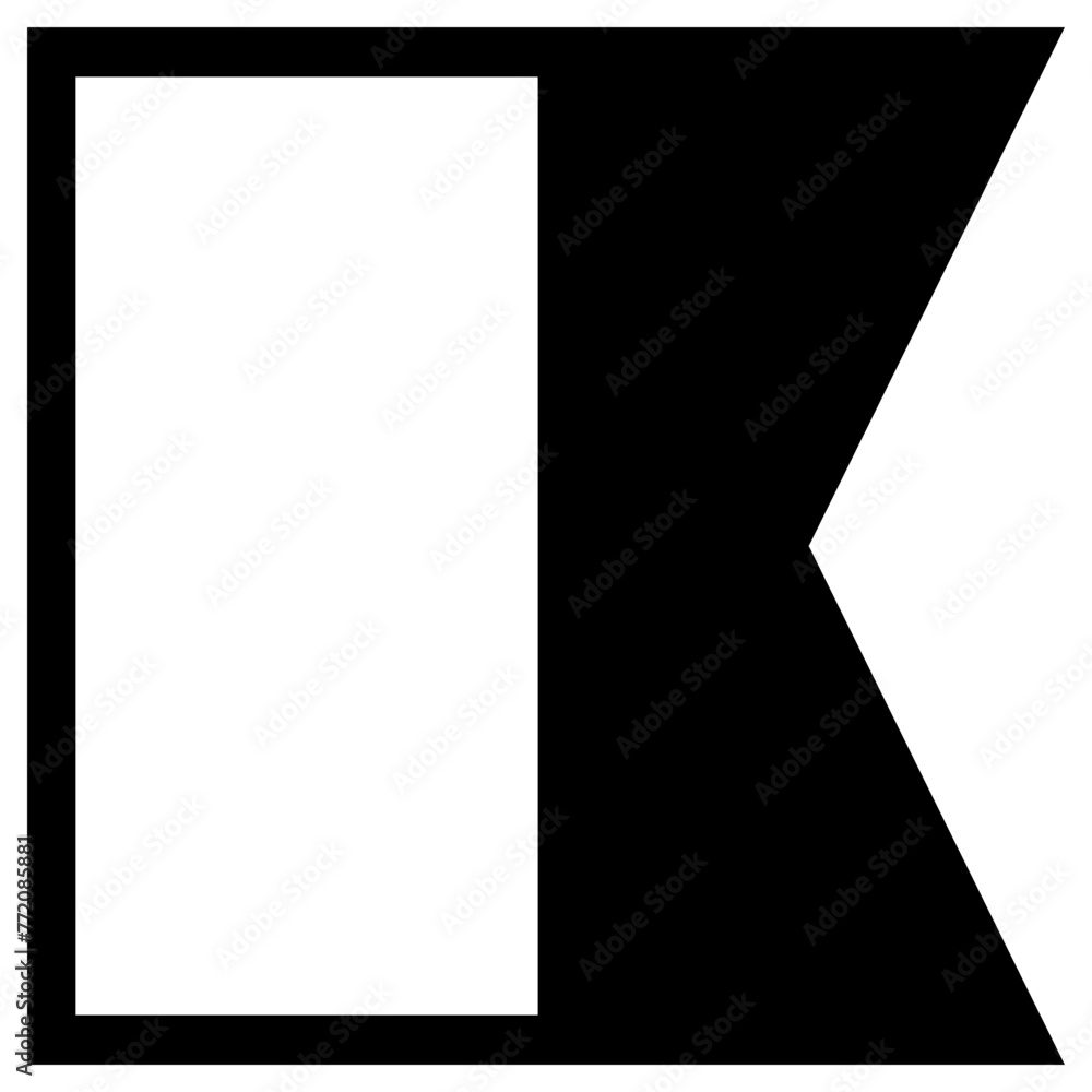 letter a icon, simple vector design