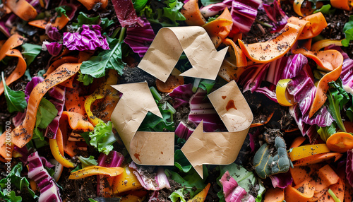 Diverse Organic Recycling Symbol © Eshan