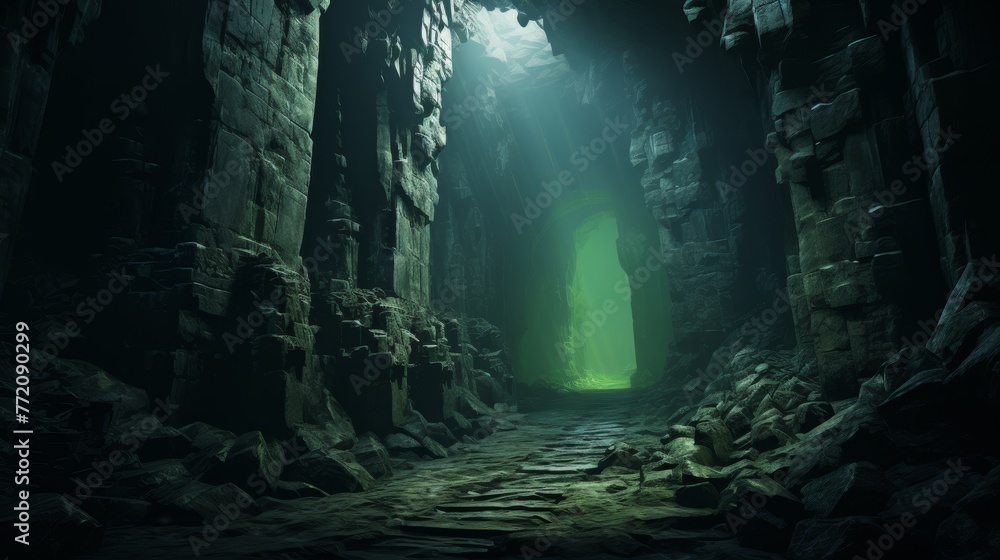 Glimpse into the Past Cave's Silent Sentinel