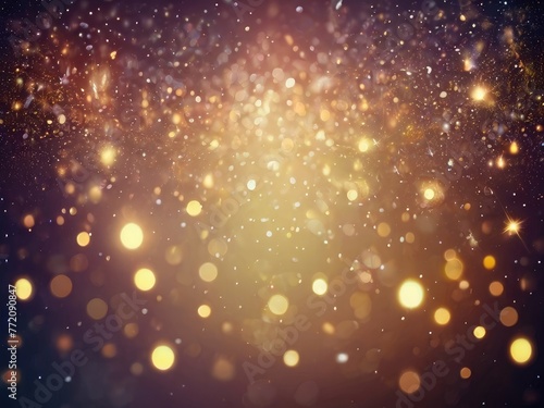 Beautiful abstract shiny light and glitter background