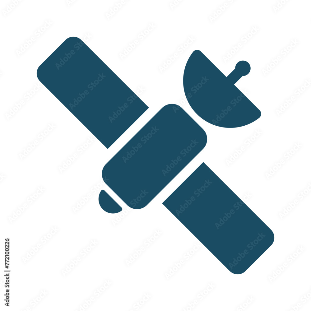 Satellite svg cut file. Isolated vector illustration. Satellite svg cut file. Isolated vector illustration.