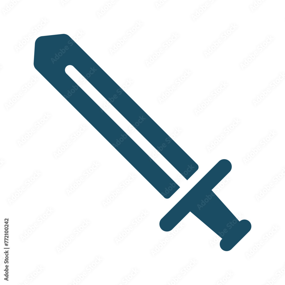 Sword svg cut file. Isolated vector illustration. Sword svg cut file. Isolated vector illustration.