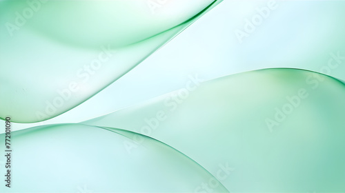 Abstract Design Background, geometric glass texture, light green and light sky, large glass frosted transparent texture. For Design, Background, Cover, Poster, Banner, PPT, KV, Wallpaper