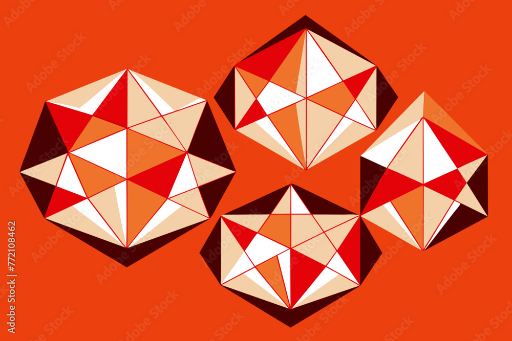 Polygonal Background vector design Polygonal Background vector design