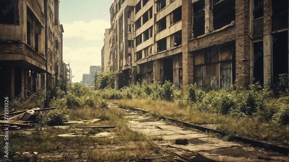 Reclaiming Nature, Exploring Decayed, Overgrown, and Neglected Urban Ruins
